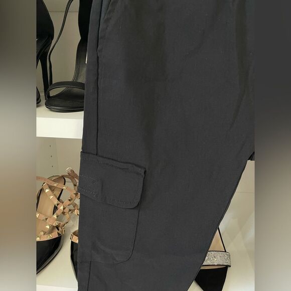 New Seven Souls Boy's Zip Pocket Drawstring Jogger Pants Beige Size 18 - Picture 6 of 14